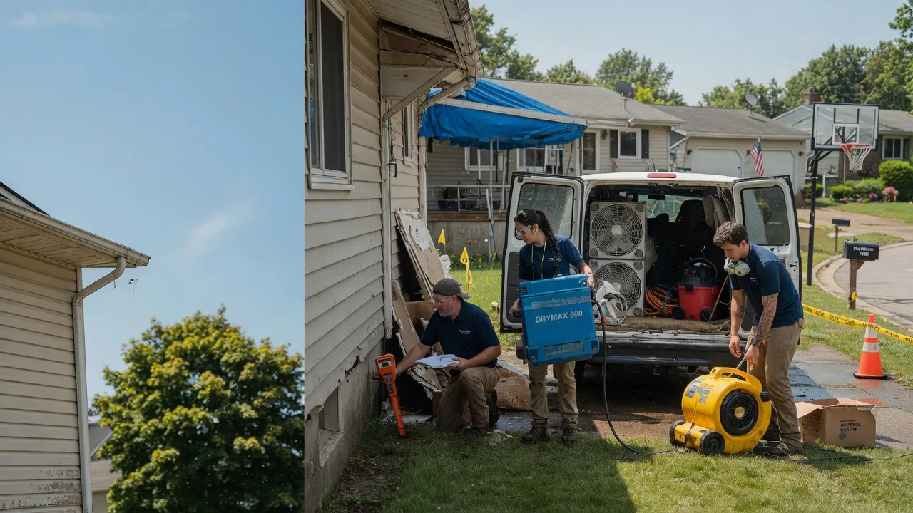 Ceiling Leak Cleanup in Chicago Heights, IL near me